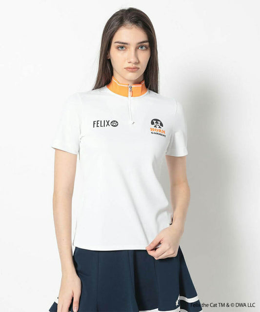 YLB Felix Mock Neck Tee | WOMEN