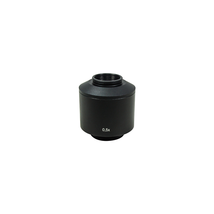 Zeiss Compatible 0.5X Video Coupler, SKU CP29531302, three quarter front view