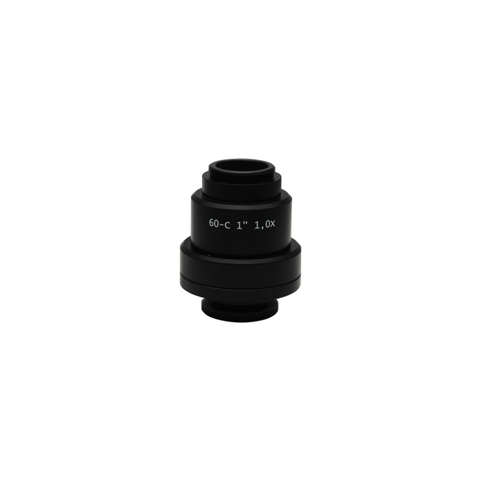 Zeiss Compatible 1X Microscope Camera Coupler C-Mount Adapter 31mm, SKU CP02531501, three quarter front view