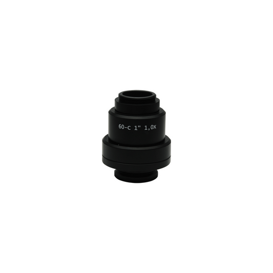 Zeiss Compatible 1X Microscope Camera Coupler C-Mount Adapter 31mm, SKU CP02531501, three quarter front view