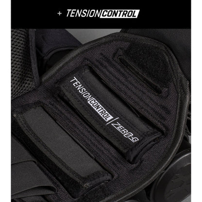 Zero G 2.0 Harness - Black/Black - 4+3+4