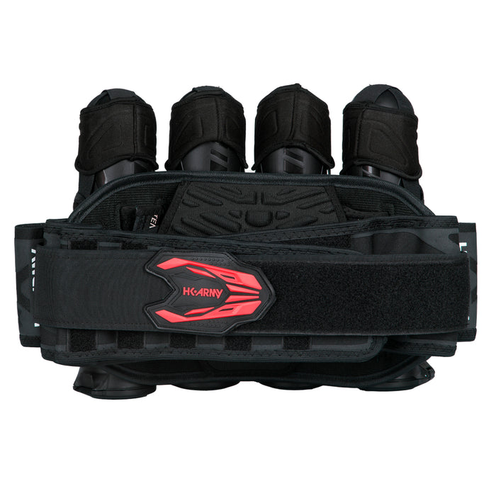 Zero G 2.0 Harness - Black/Red - 4+3+4