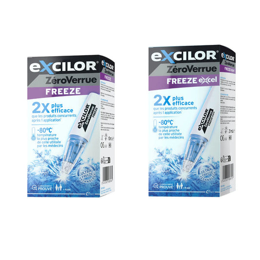ZéroVerrue Freeze wart treatment - 2 capacities - Excilor Excilor