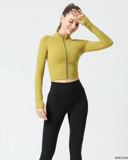 Zip Up Track Jacket