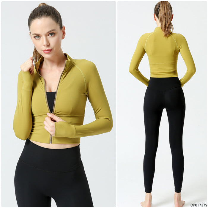 Zip Up Track Jacket